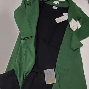 XS Sarah OS Black Leggings XS Gigi NWT LuLaRoe